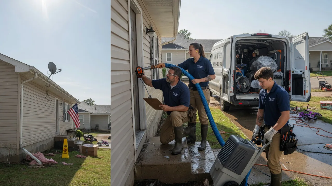 Ceiling Water Damage Restoration in Spencer, WV near me